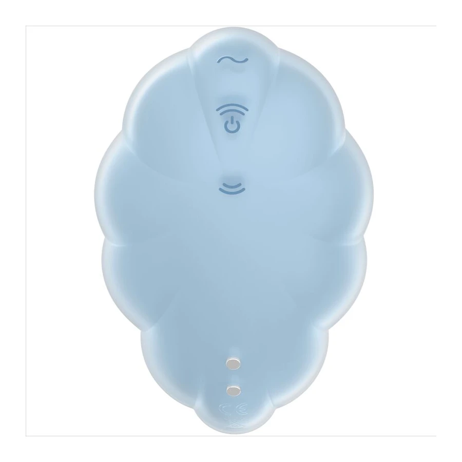 SATISFYER - VIBRATORE CLOUND DANCER BLU AIR PULSE